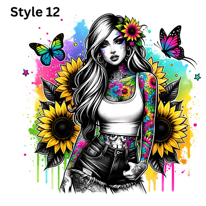 DTF Prints - Girl Collection