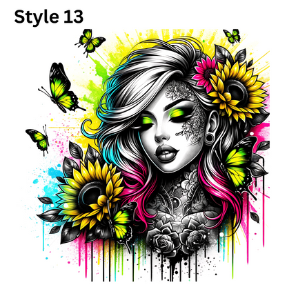 DTF Prints - Girl Collection