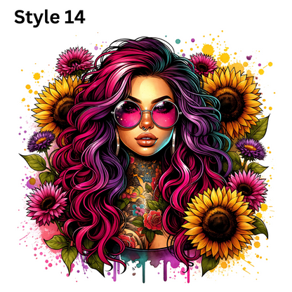 DTF Prints - Girl Collection