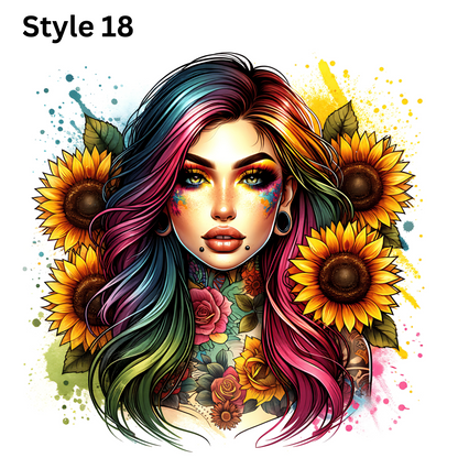 DTF Prints - Girl Collection