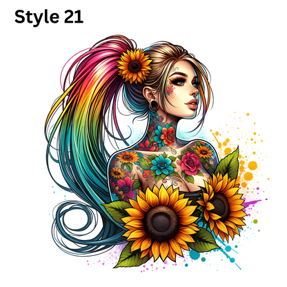 DTF Prints - Girl Collection