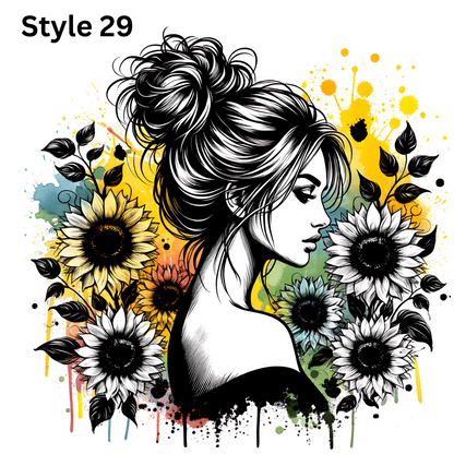 DTF Prints - Girl Collection