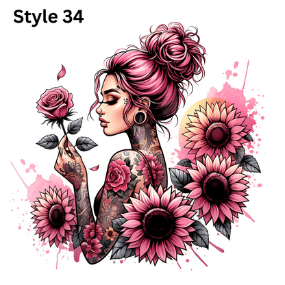 DTF Prints - Girl Collection