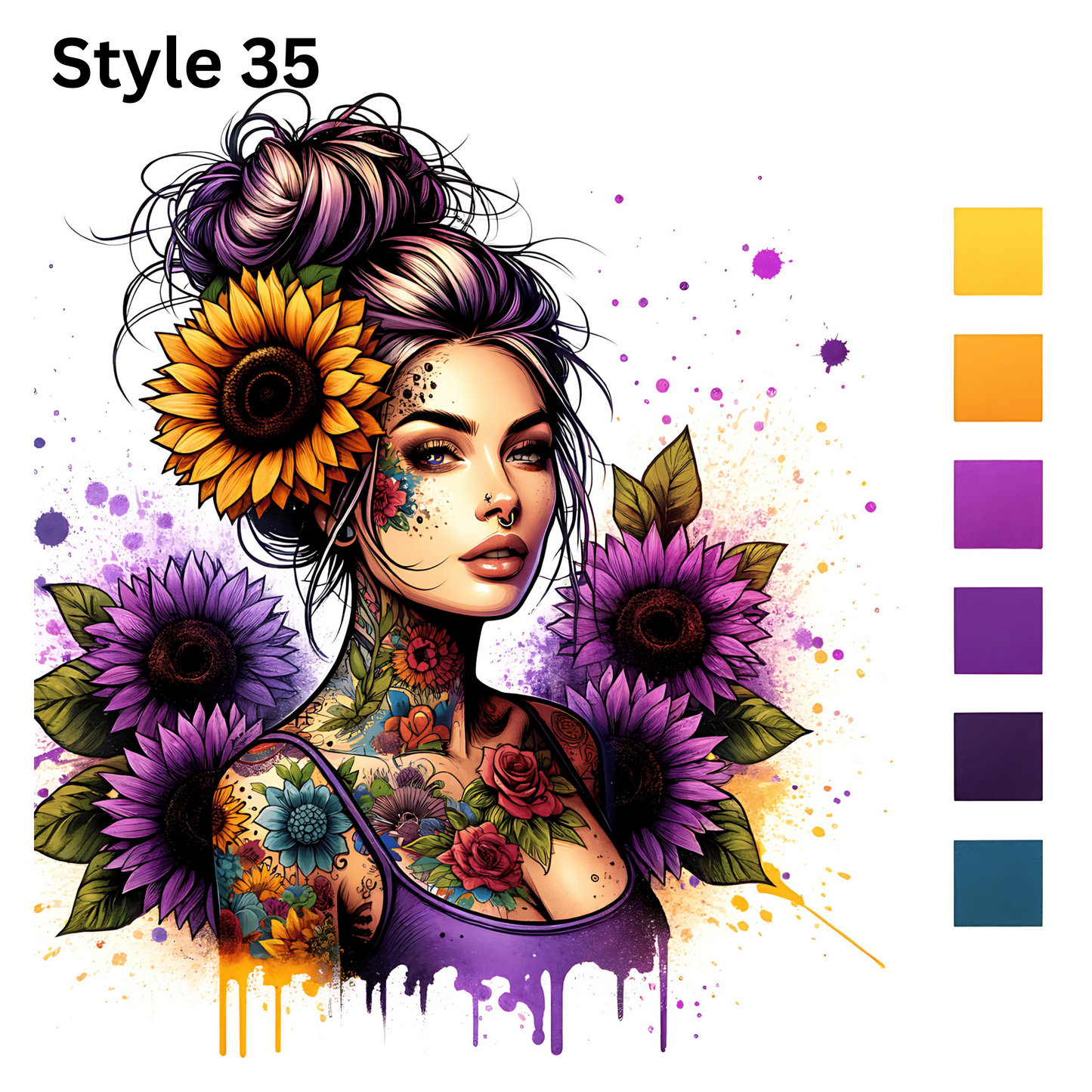 DTF Prints - Girl Collection