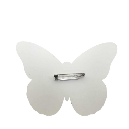 Personalised Memorial Butterfly Badges