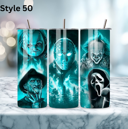 20oz Stainless Steel Tumbler - Horror Collection