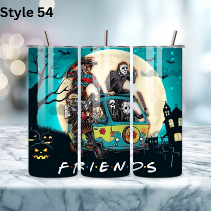 20oz Stainless Steel Tumbler - Horror Collection