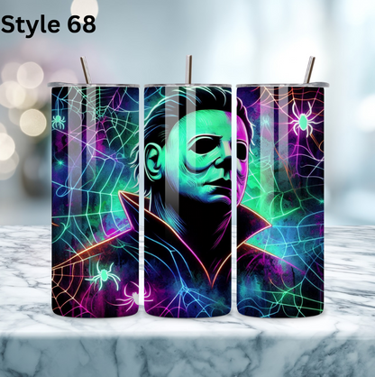 20oz Stainless Steel Tumbler - Horror Collection