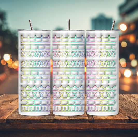 20oz Stainless Steel Tumbler - Hidden Message Collection