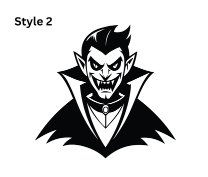 Horror Themed Car Vinyl Decals