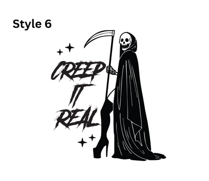 Horror Themed Car Vinyl Decals