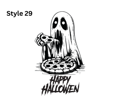 Horror Themed Car Vinyl Decals