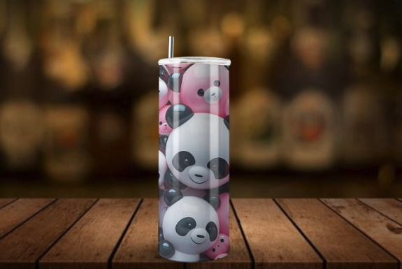 20oz Stainless Steel Tumbler 3D wrap collection