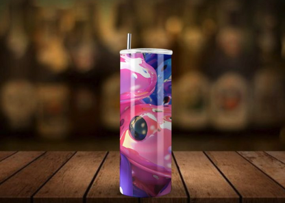 20oz Stainless Steel Tumbler 3D wrap collection