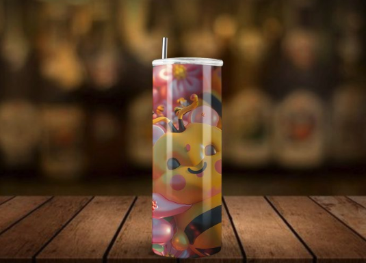 20oz Stainless Steel Tumbler 3D wrap collection