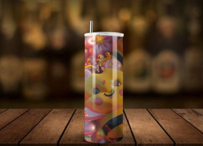 20oz Stainless Steel Tumbler 3D wrap collection