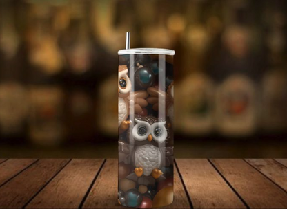 20oz Stainless Steel Tumbler 3D wrap collection