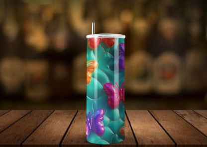 20oz Stainless Steel Tumbler 3D wrap collection