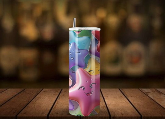 20oz Stainless Steel Tumbler 3D wrap collection