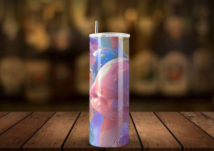 20oz Stainless Steel Tumbler 3D wrap collection