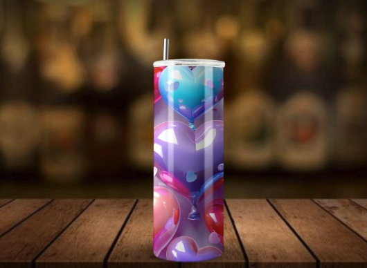 20oz Stainless Steel Tumbler 3D wrap collection
