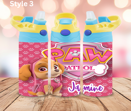 12oz Stainless Tumbler - Personalised Character Collection - Pop Up Spout