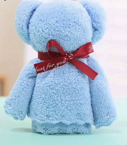 Personalised Teddy Bear Face Washers