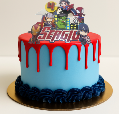 Personalised 3D Character Birthday Cake Toppers