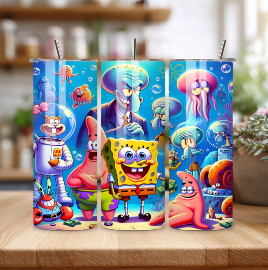 20oz Stainless Steel Tumbler - 90's Collection