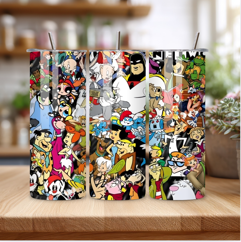 20oz Stainless Steel Tumbler - 90's Collection