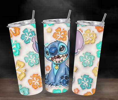20oz Stainless Steel Tumbler - Stitch Collection