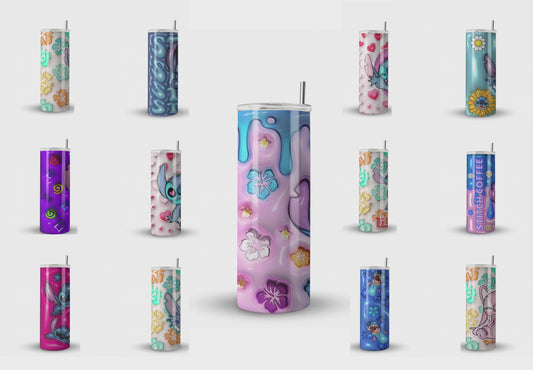 20oz Stainless Steel Tumbler - Stitch Collection