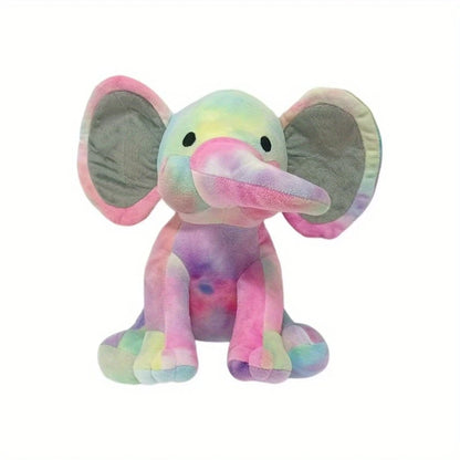 Personalised Baby Birth Stat Elephant Plush